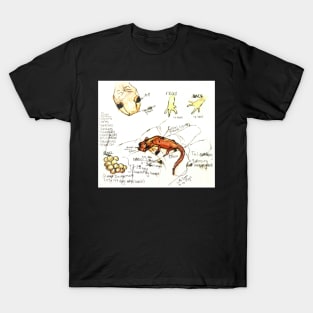 Salamander Scientific Journal T-Shirt